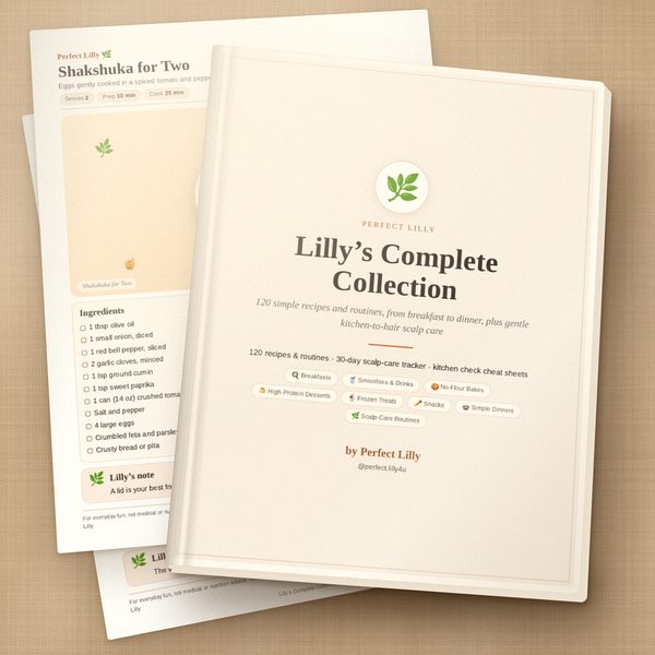 Lilly&rsquo;s Complete Collection: the printed book with two recipe pages